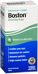 Bausch & Lomb Boston Rewetting Drops 10 ML 