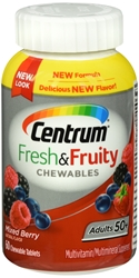 Centrum 50+ Chewable Multivitamin, 60 ct. 