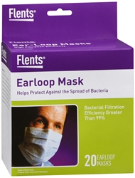 EAR LOOP MASK FLENTS 20 CT 