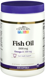 FISH OIL OMEGA-3 SOFTGELS 300CT 