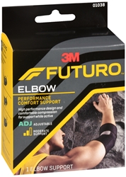 Futuro Precision Fit Elbow Support, Adjust to Fit, Moderate Support 