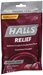 Halls Mentho-Lyptus Drops Sugar Free Black Cherry 25 Each - 312546625426