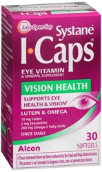 ICAPS SOFTGEL W/LUTEIN & OMEGA 3 30 