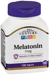 MELATONIN 5 MG TAB 120 