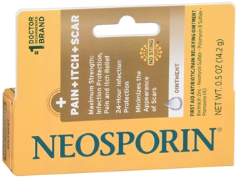 NEOSPORIN+PAIN ITCH SCAR OINTMENT .5OZ 