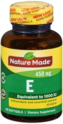 Nature Made Vitamin E Liquid Softgels Twin Pack, 60ct 