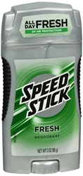 Speed Stick Deodorant, Fresh 3 oz 