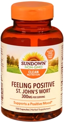 Sundown St. Johns Wort Capsules 150 each 