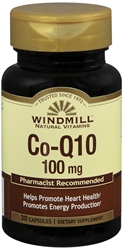 Windmill Coenzyme Co-Q10 100 Mg Caps 30S 