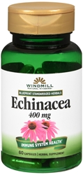 Windmill Herbals Echinacea 400 mg 60 Capsules 