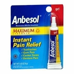 Anbesol Liquid Oral Anesthetic Maximum Strength Gel - 0.25 Oz 