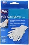 Carex Health Brands Soft Hands Cotton Gloves, XL 