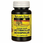 Freeze Dried Lactobacillus Acidophilus 100 Caps 