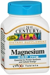 MAGNESIUM 250MG TABLETS 110 CT 