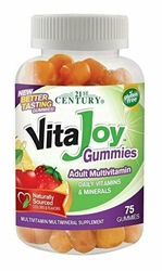 21st Century Vitajoy Multi Gummies, Orange, Cherry and Strawberry, 75 Count 