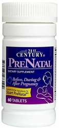 21st Century Vitamins PreNatal Multivitamin Tabs, 60 ct 