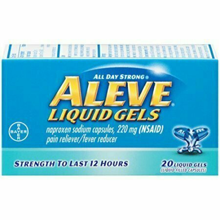 Aleve Napoxem Sodium Liquid Gels, 20 Count 