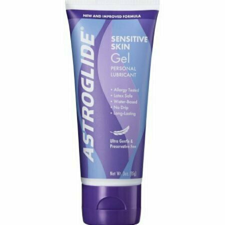 Astroglide Ultra Gentle Gel Sensitive Skin Personal Lubricant 3 oz 