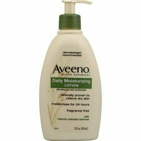 AVEENO Active Naturals Daily Moisturizing Lotion, Fragrance Free 12 oz 