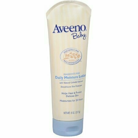 AVEENO Baby Fragrance Free Daily Moisture Lotion 8 oz 