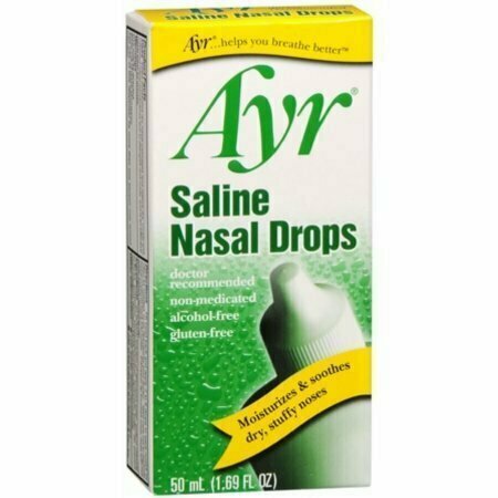 Ayr Saline Nasal Drops 50 mL 