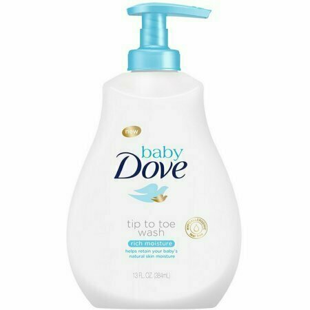 Baby Dove Tip to Toe Wash, Rich Moisture 13 oz 