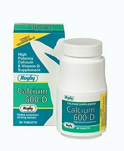 CALCIUM 600MG PLUS D CALCIUM CARBONATE-600 MG Pale pink 60 TABLETS 