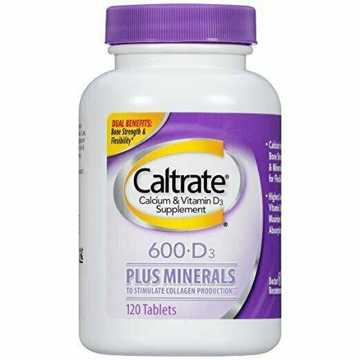 Caltrate 600 Plus 120ct 