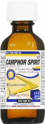 CAMPHOR SPIRITS 2OZ HUMCO 