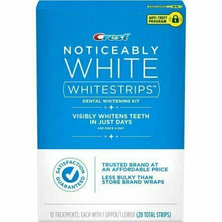 Crest Noticeably White Whitestrips 20 each 