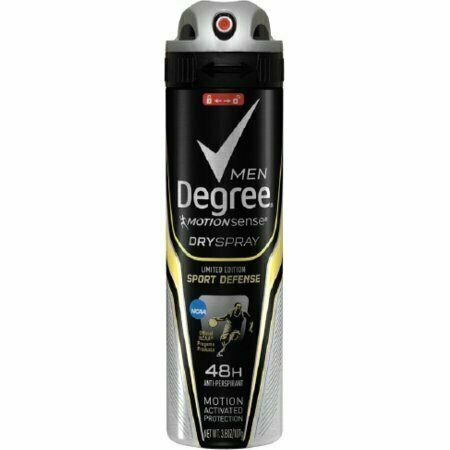 Degree Men Dry Spray Antiperspirant, Sport Defense 3.8 oz 