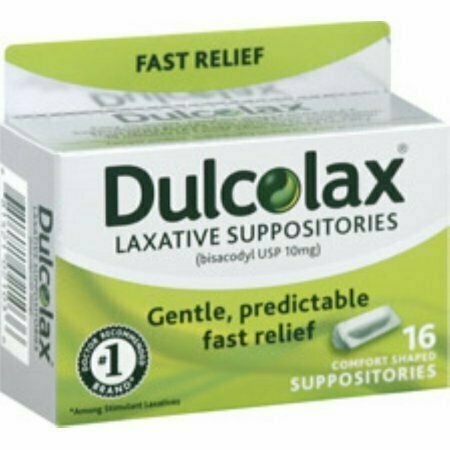 Dulcolax Suppositories 16 Each 