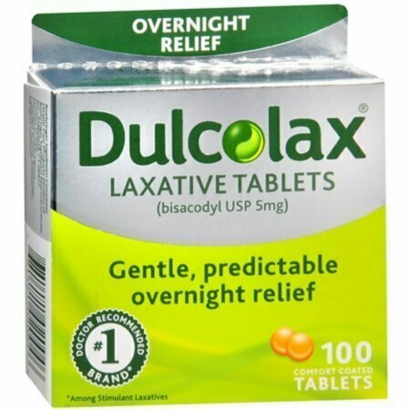 Dulcolax Tablets 100 Tablets 