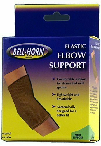 Elastic Elbow Support in Beige Size: Extra Large 