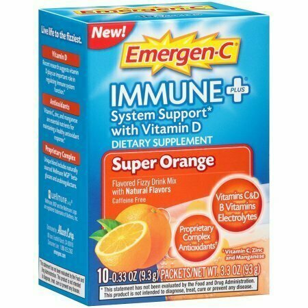 Emergen-C Immune + System Support, Super Orange 10 each 