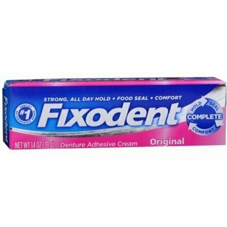 Fixodent Denture Adhesive Cream Original 1.40 oz 