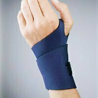 Fla 22-109UNBLK Safe-T-Sport Neoprene Wrist Support, Black 