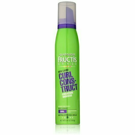 Garnier Fructis Style Hold Curl Construct Mousse Extra Strong 6.80 oz 