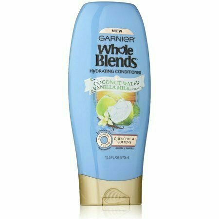 Garnier Whole Blends Hydrating Conditioner, Coconut Water & Vanilla Milk Extracts 12.50 oz 