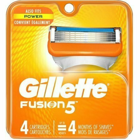 Gillette Fusion Power Cartridges 4 Each 