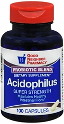 GNP ACIDOPHILUS PROBIOTIC BLEND CAPS 100 CT 