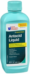 GNP ANTACID REGULAR STRENGTH LIQUID 12OZ 