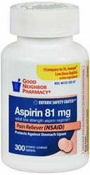 GNP ASPIRIN TAB 300 CT 