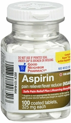 GNP ASPIRIN THIN COAT 325MG 100CT 