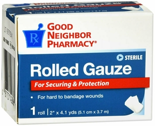 GNP BANDAGE 2X2 STRETCH BANDAGE 2X4.1YD 