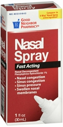 GNP FAST-ACTING NASAL SPRAY 1 OZ 