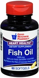 GNP FISH OIL SOFTGELS 60 CT 