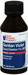 GNP GENTIAN 1% VIOLET LIQUID 2 OZ 