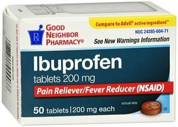 GNP IBUPROFEN 200 MG TAB 50 