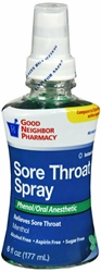 GNP SORE THROAT MENTHOL SPRAY 6 OZ 